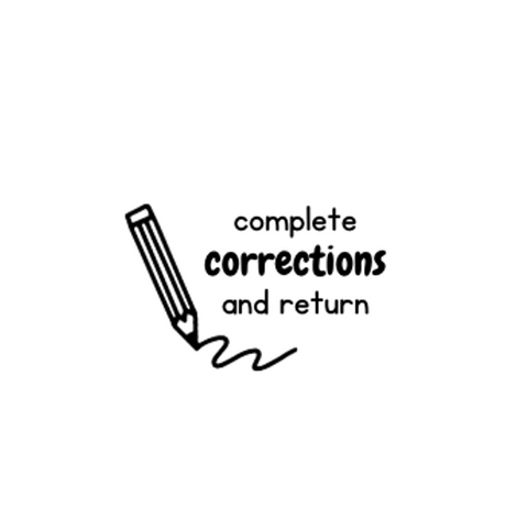 Complete Corrections and Return