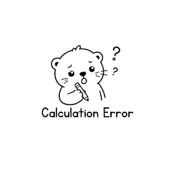 Calculation Error