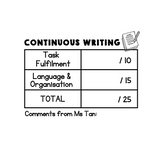Continuous Writing