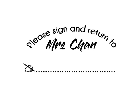 Sign and Return